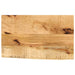 Bordplate 40x30x2,5 cm naturlig kant grovt heltre mangotre