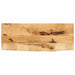 Bordplate 70x40x2,5 cm naturlig kant grovt heltre mangotre