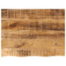Bordplate 80x60x2,5 cm naturlig kant grovt heltre mangotre