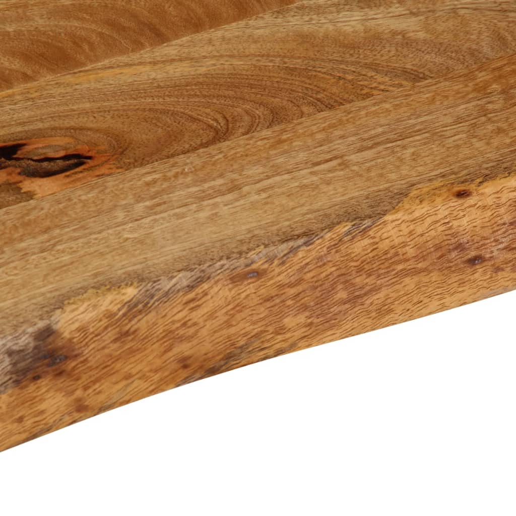 Bordplate naturlig kant 70x20x3,8 cm heltre mango