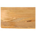 Bordplate 60x40x3,8 cm naturlig kant heltre mango