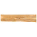Bordplate 140x40x3,8 cm naturlig kant heltre mango