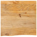 Bordplate 60x60x3,8 cm naturlig kant heltre mango
