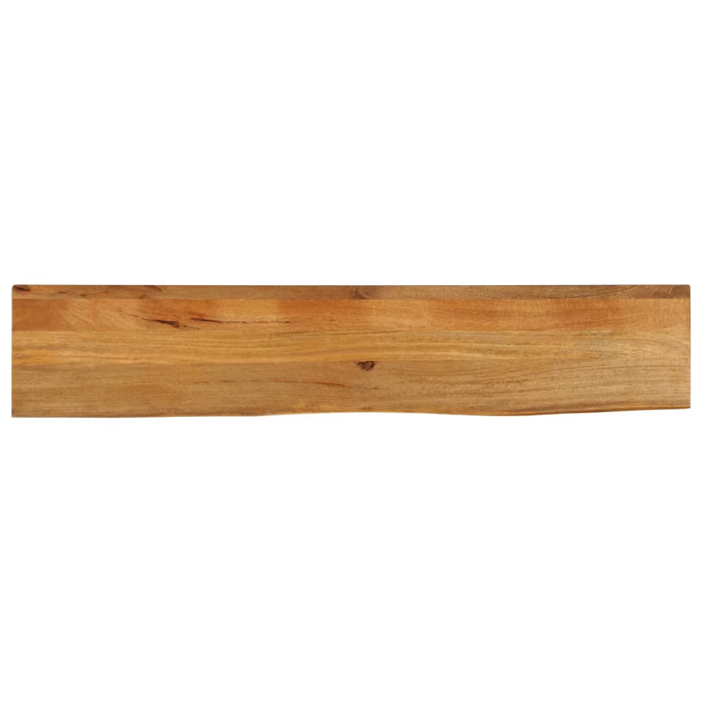 Bordplate naturlig kant 180x30x2,5 cm heltre mango