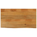 Bordplate 100x60x2,5 cm naturlig kant heltre mango