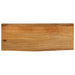 Bordplate 80x20x3,8 cm naturlig kant heltre mango