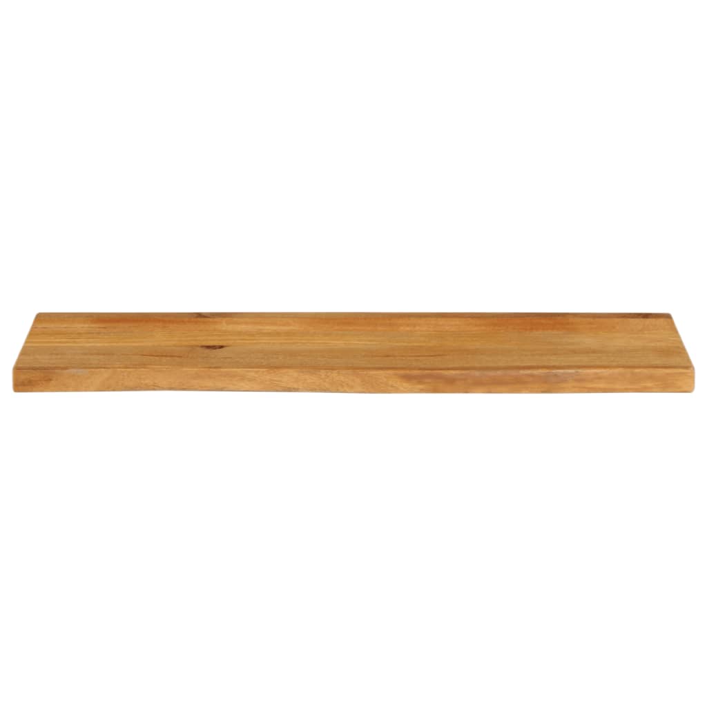 Bordplate naturlig kant 110x20x3,8 cm heltre mango