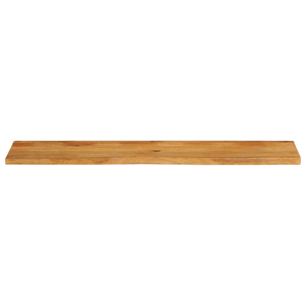Bordplate naturlig kant 180x20x3,8 cm heltre mango