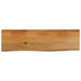 Bordplate 100x30x3,8 cm naturlig kant heltre mango