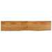 Bordplate naturlig kant 180x30x3,8 cm heltre mango