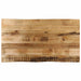 Bordplate naturlig kant 100x60x3,8 cm grovt heltre mangotre