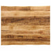 Bordplate naturlig kant 100x80x3,8 cm grovt heltre mangotre