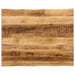 Bordplate naturlig kant 110x80x3,8 cm grovt heltre mangotre
