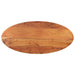 Bordplate 110x40x2,5 cm oval heltre akasie