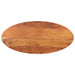 Bordplate 110x50x3,8 cm oval heltre akasie