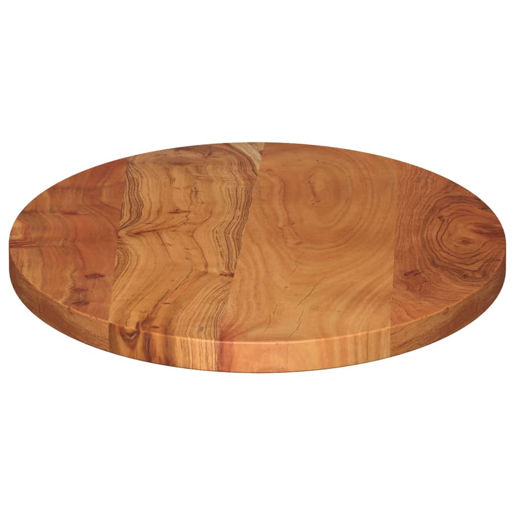 Bordplate 140x50x3,8 cm oval heltre akasie