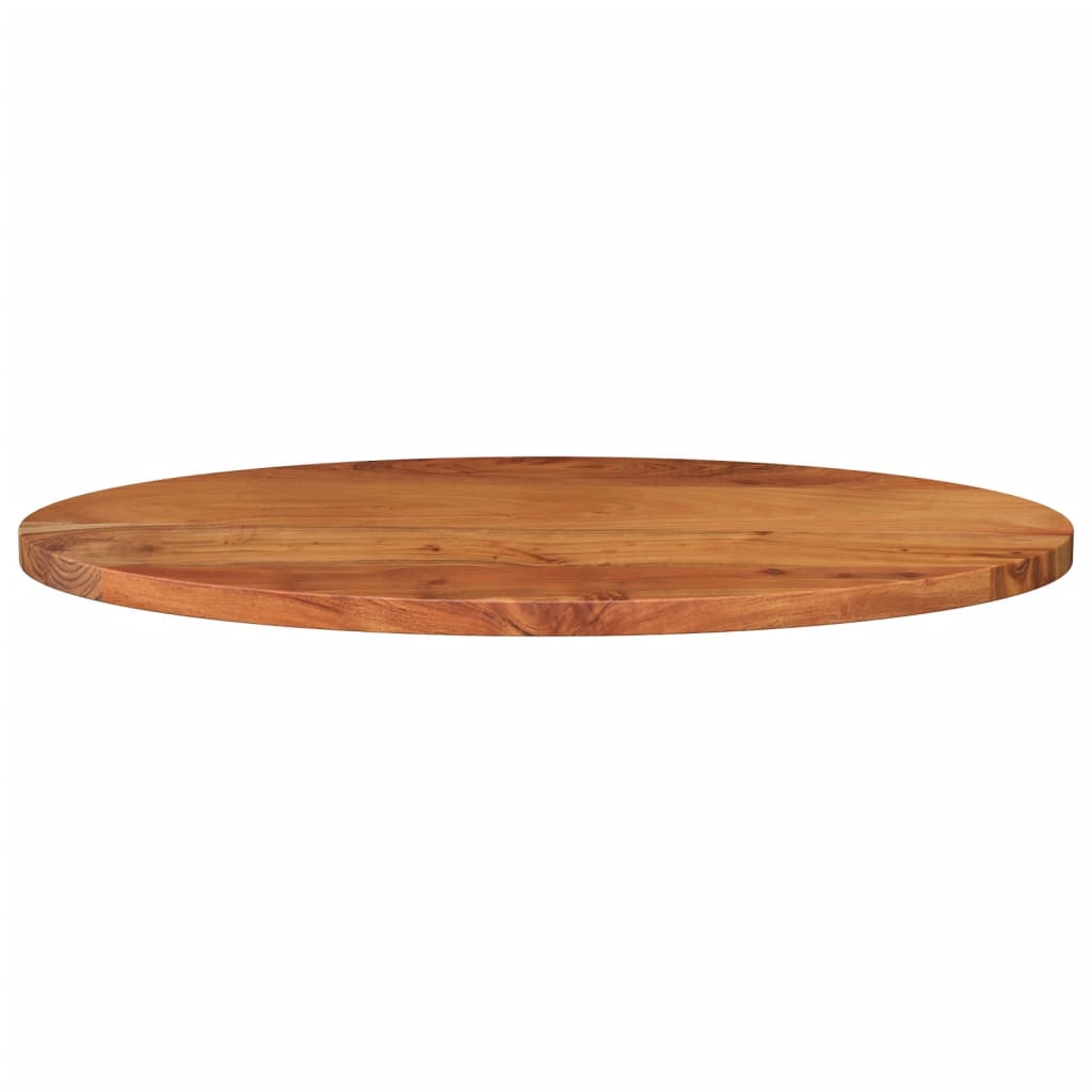 Bordplate 140x60x3,8 cm oval heltre akasie
