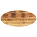 Bordplate 100x40x2,5 cm oval heltre mango