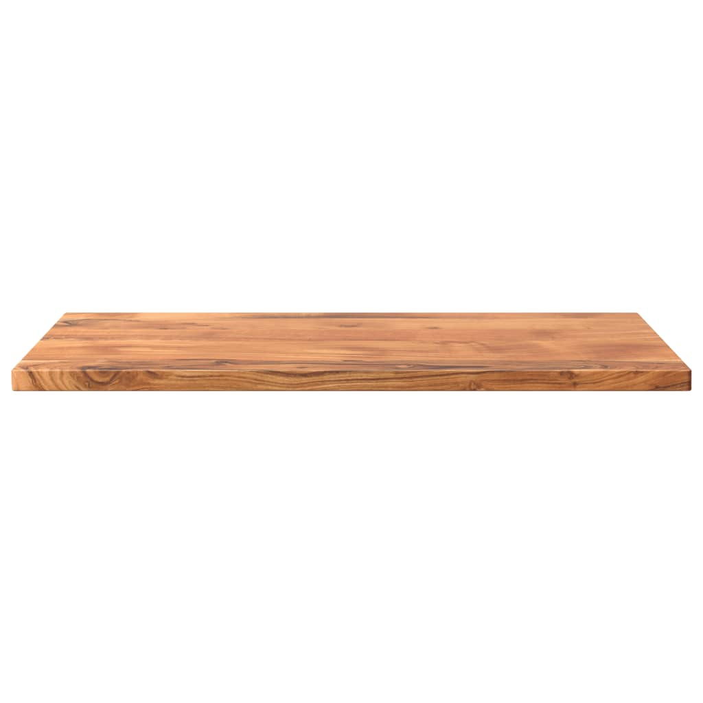 Bordplate 90x60x2,5 cm rektangulær heltre akasie