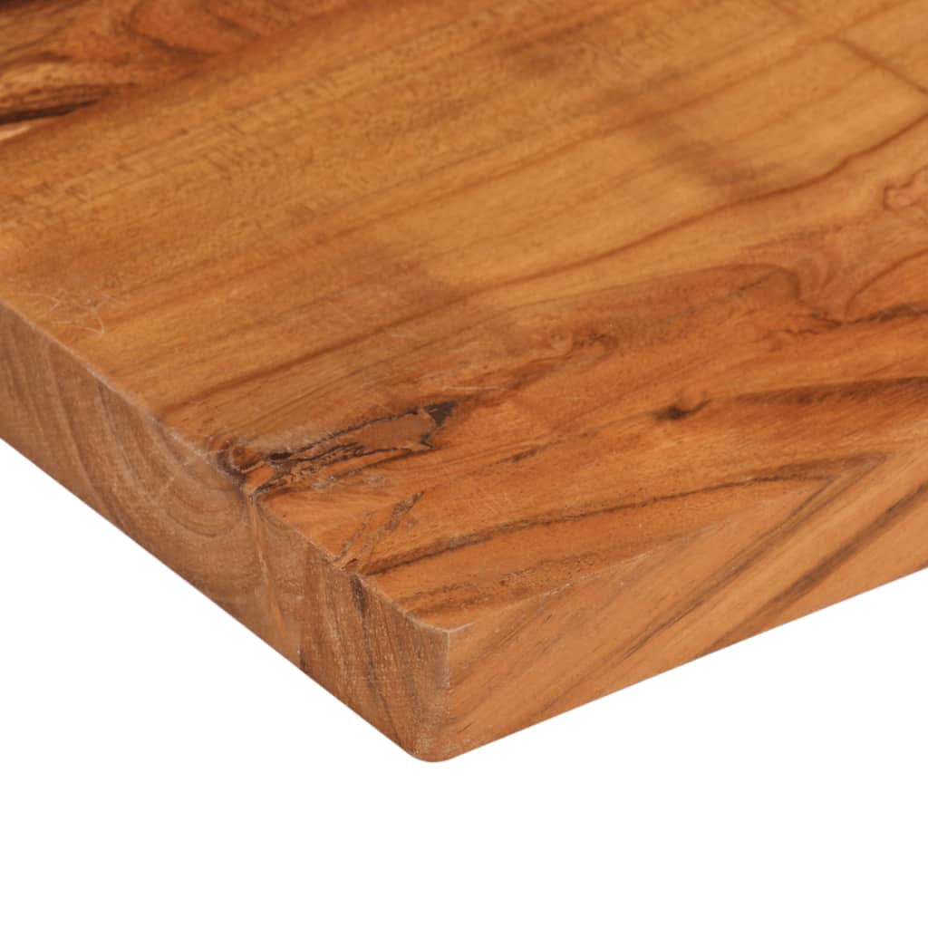 Bordplate 90x60x2,5 cm rektangulær heltre akasie