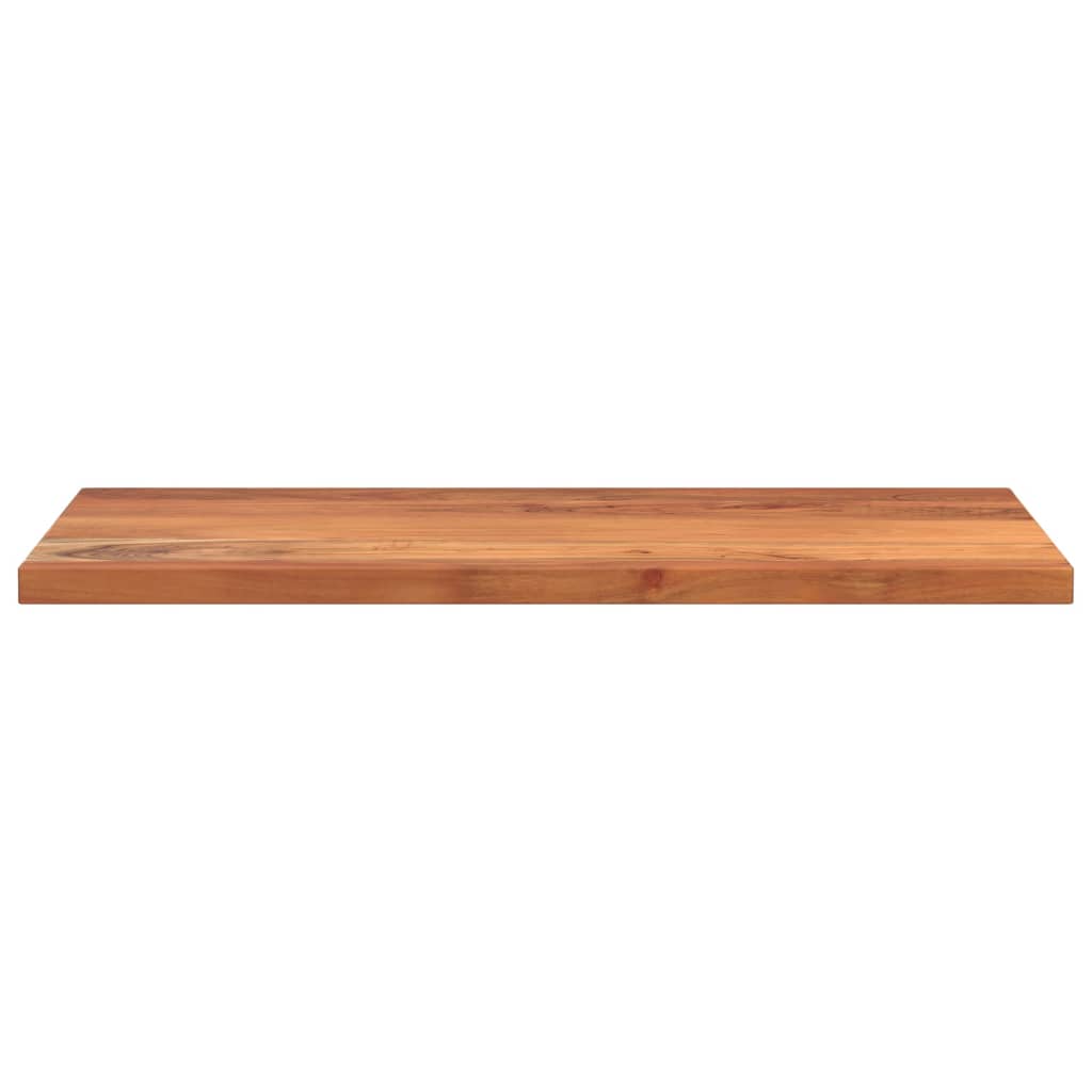 Bordplate 120x60x2,5 cm rektangulær heltre akasie