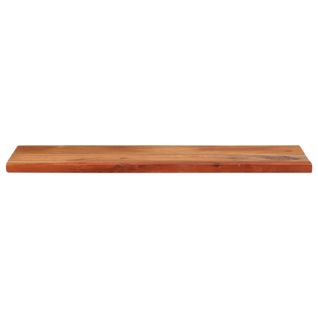 Bordplate 70x20x3,8 cm rektangulær heltre akasie