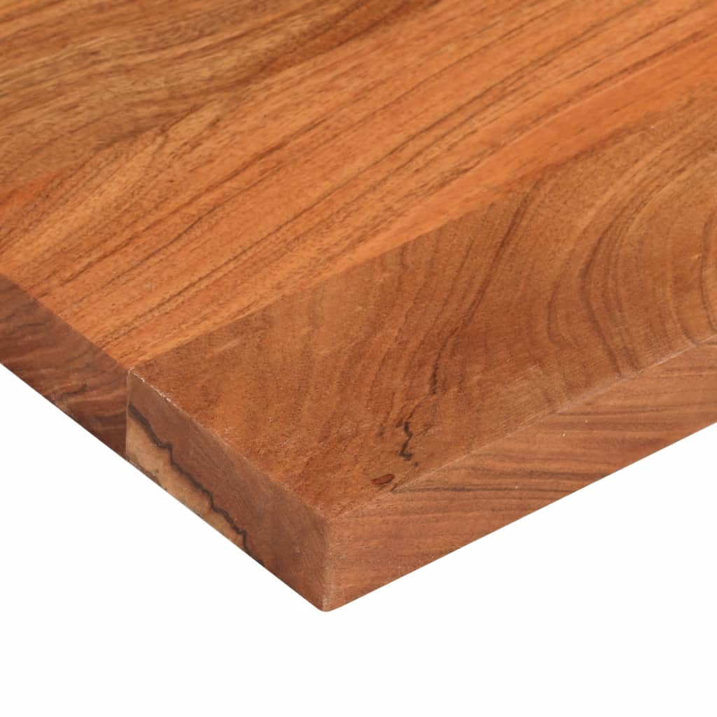 Bordplate 110x20x3,8 cm rektangulær heltre akasie