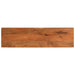 Bordplate 120x20x3,8 cm rektangulær heltre akasie
