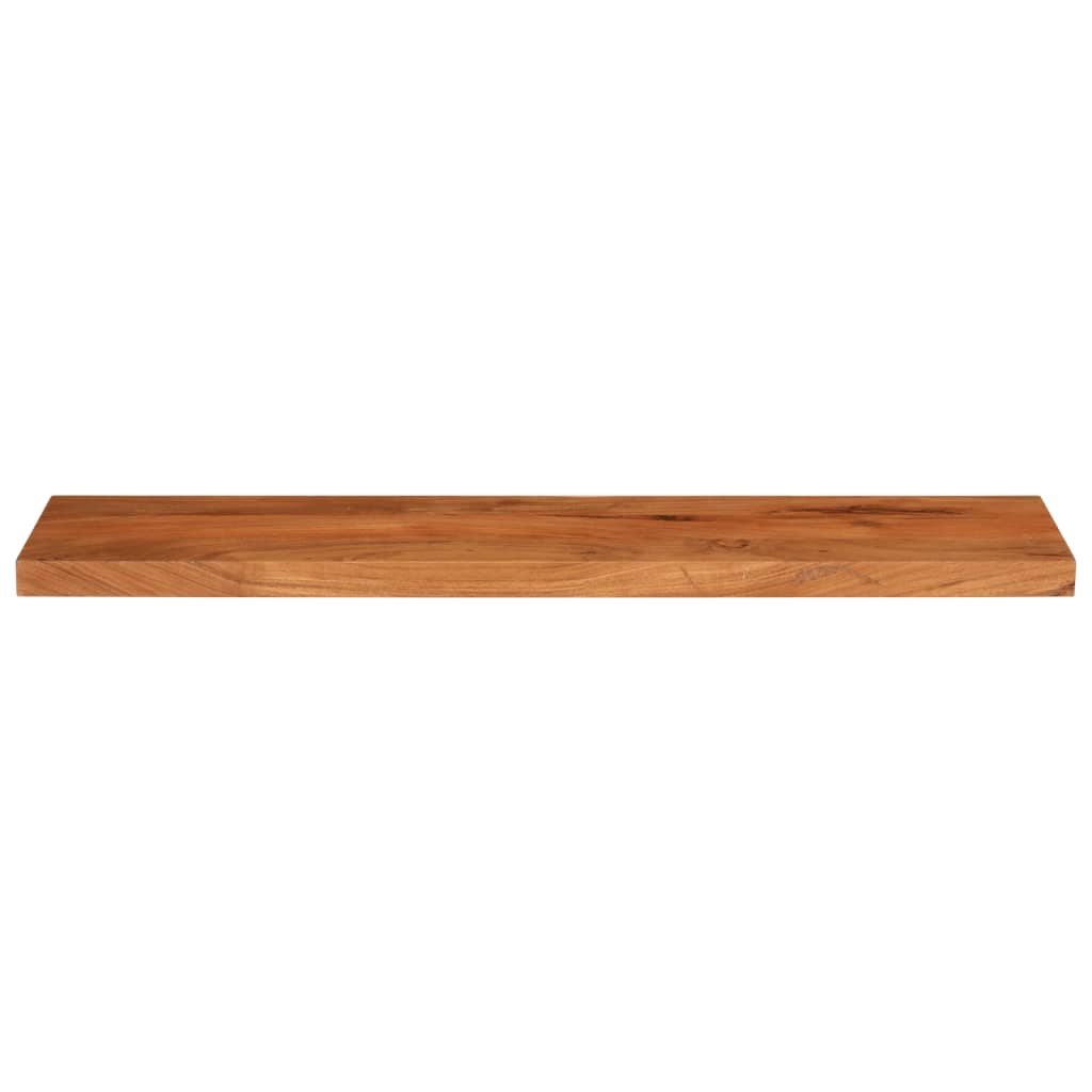 Bordplate 120x20x3,8 cm rektangulær heltre akasie