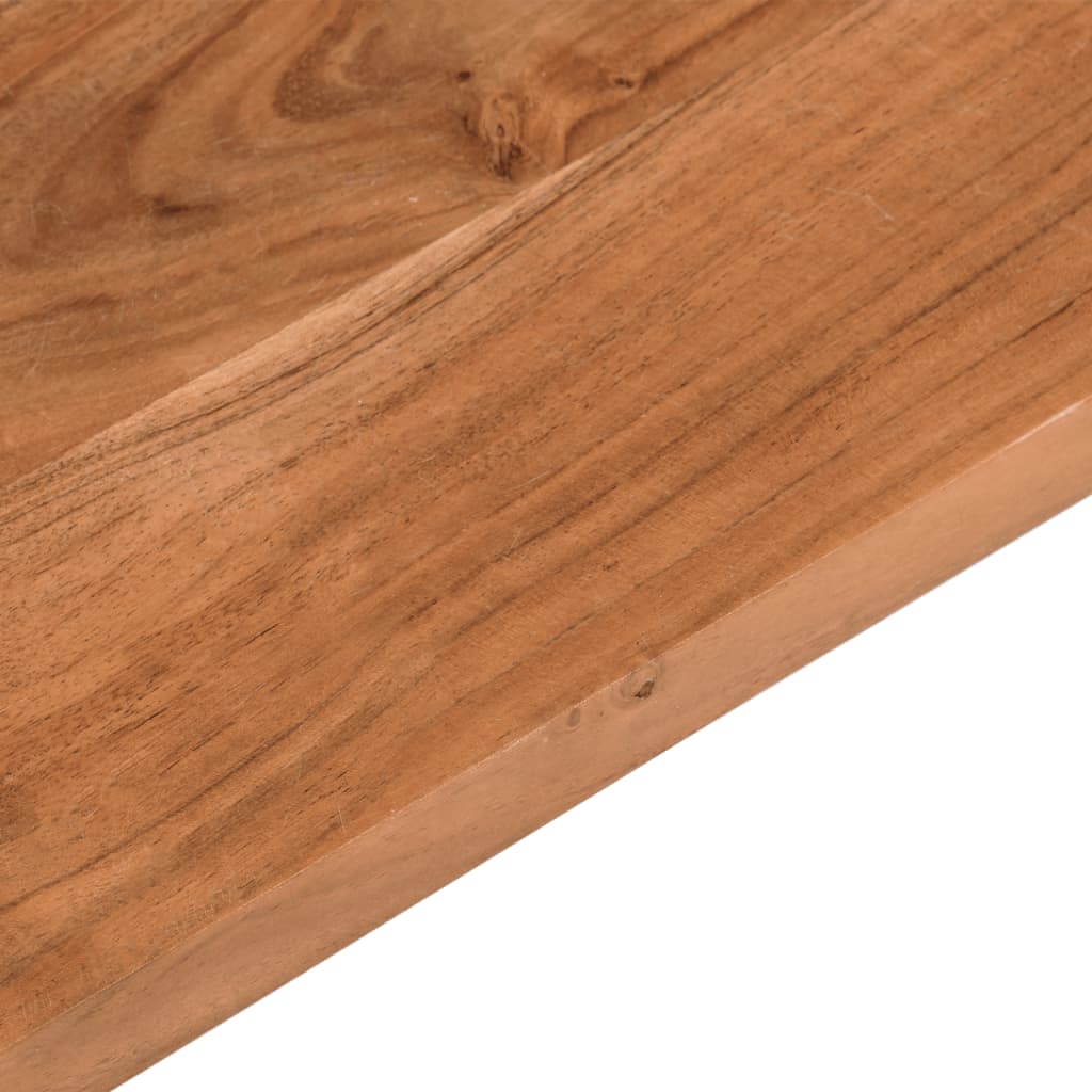 Bordplate 140x30x3,8 cm rektangulær heltre akasie