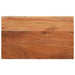 Bordplate 50x40x3,8 cm rektangulær heltre akasie