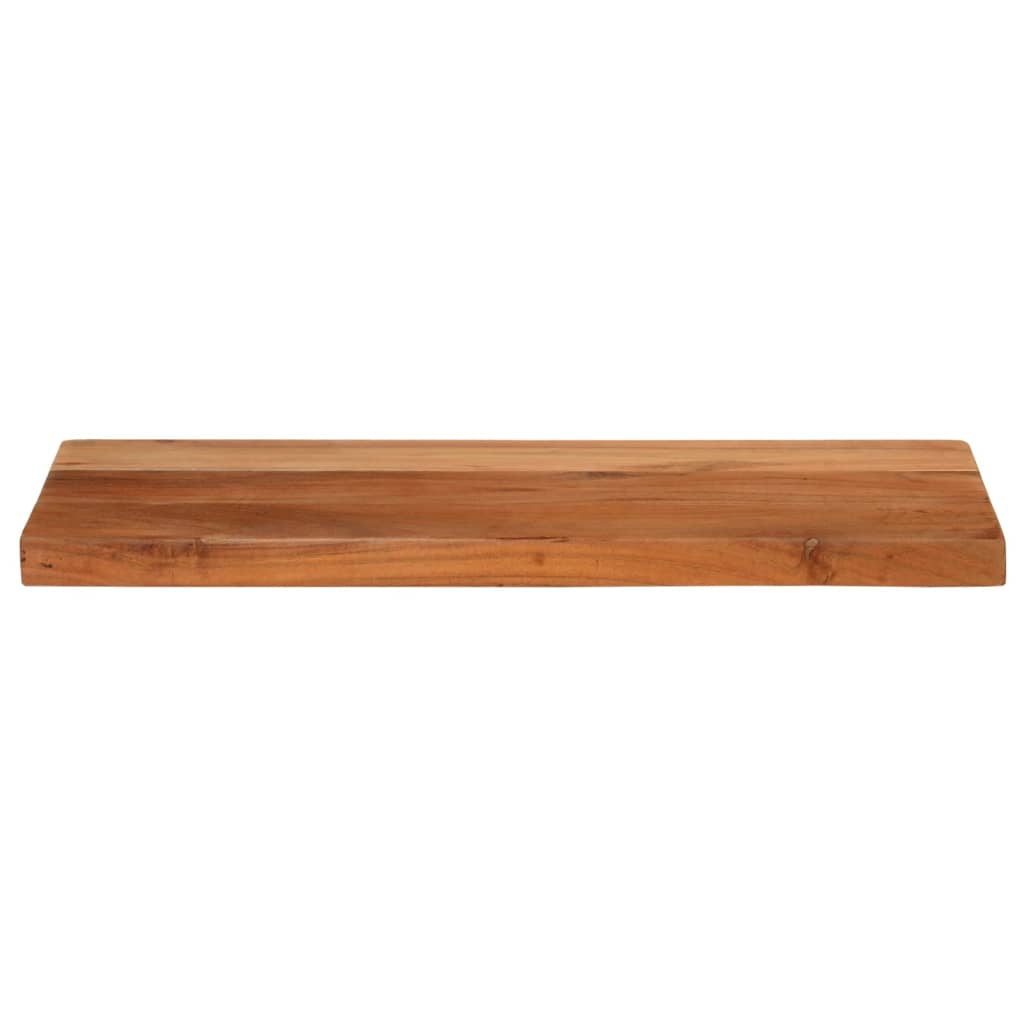 Bordplate 50x40x3,8 cm rektangulær heltre akasie
