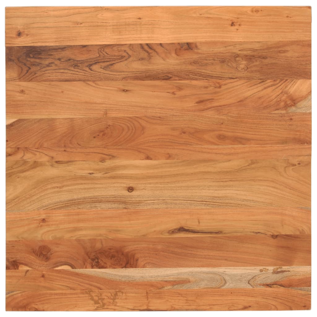 Bordplate 70x70x3,8 cm firkantet heltre bøketre vidaXL