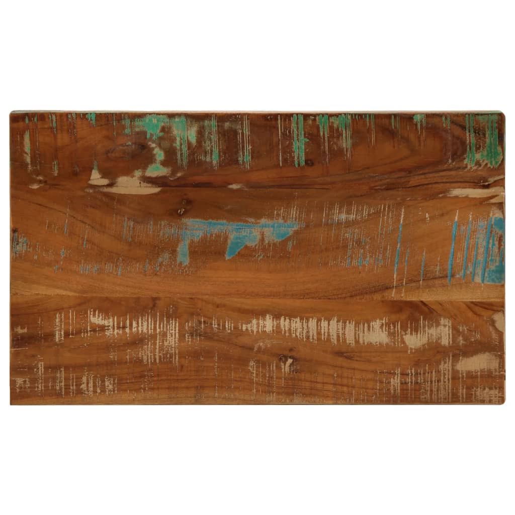 Bordplate 50x20x2,5 cm rektangulær gjenvunnet heltre