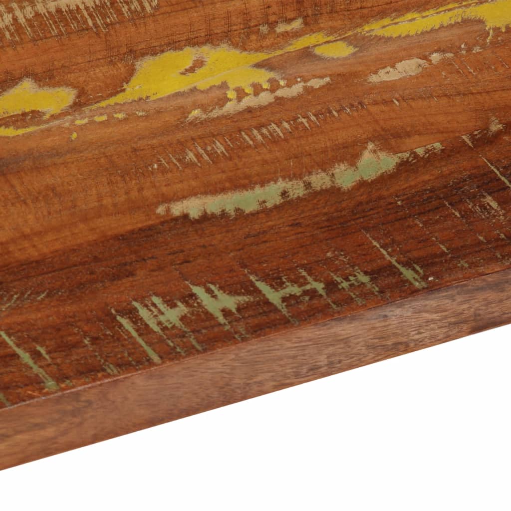 Bordplate 140x30x2,5 cm rektangulær gjenvunnet heltre vidaXL