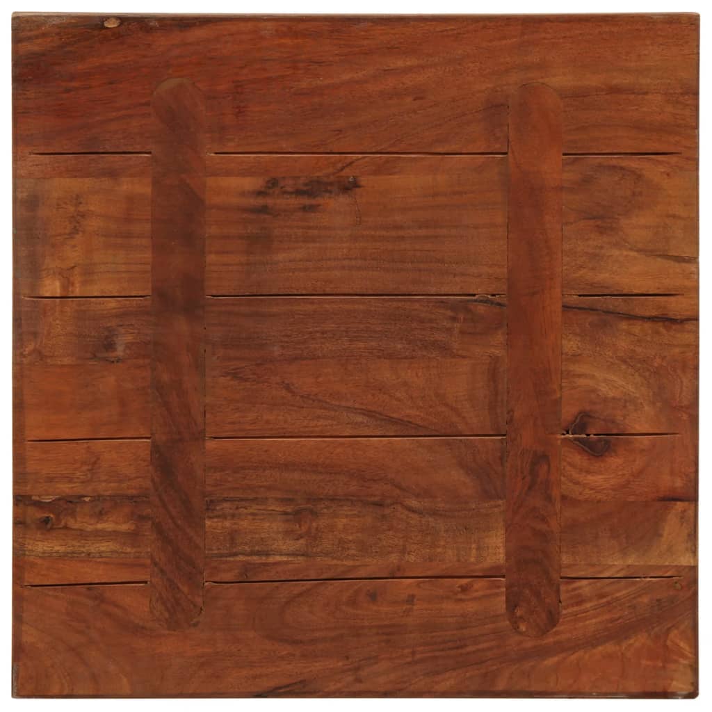 Bordplate 40x40x2,5 cm firkantet gjenvunnet heltre