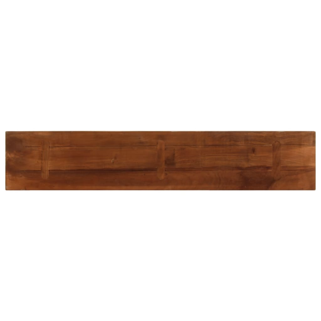 Bordplate 140x40x2,5 cm rektangulær gjenvunnet heltre