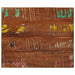 Bordplate 60x50x2,5 cm rektangulær gjenvunnet heltre