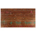 Bordplate 120x50x2,5 cm rektangulær gjenvunnet heltre vidaXL