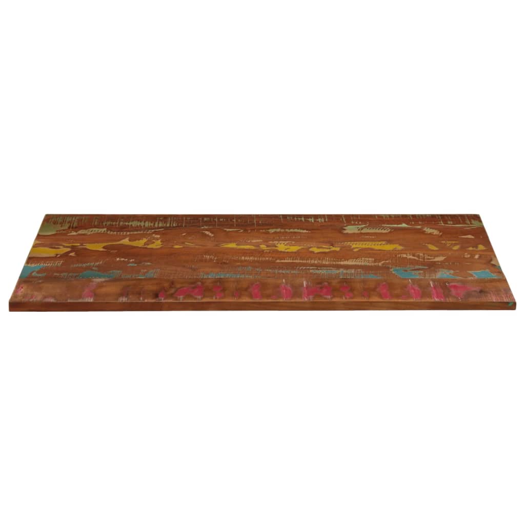 Bordplate 140x50x2,5 cm rektangulær gjenvunnet heltre vidaXL
