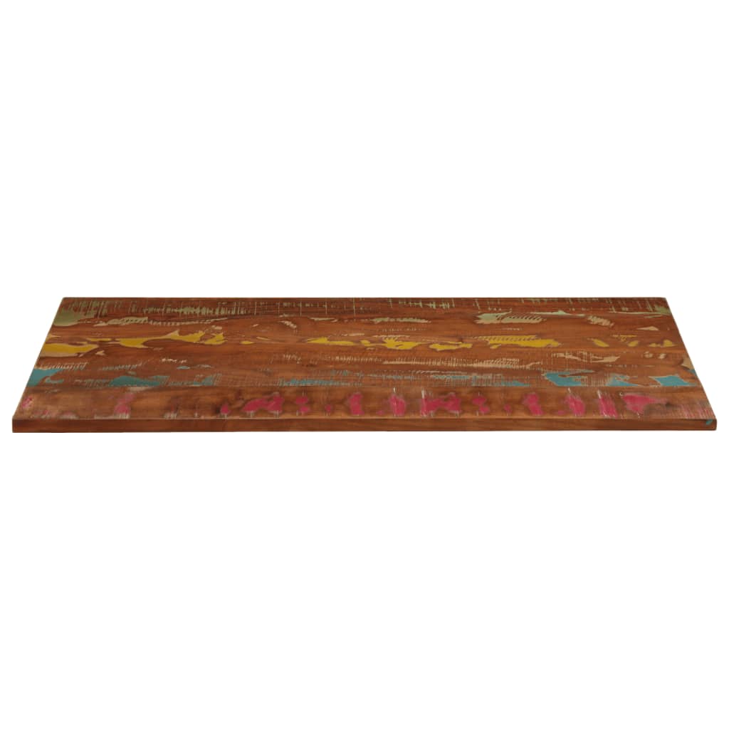 Bordplate 140x60x1,5 cm rektangulær gjenvunnet heltre vidaXL