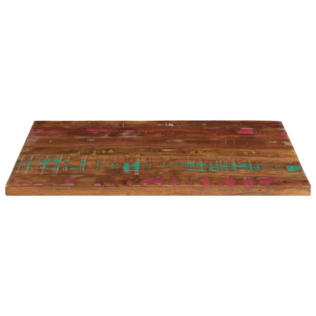 Bordplate 80x70x1,5 cm rektangulær gjenvunnet heltre vidaXL