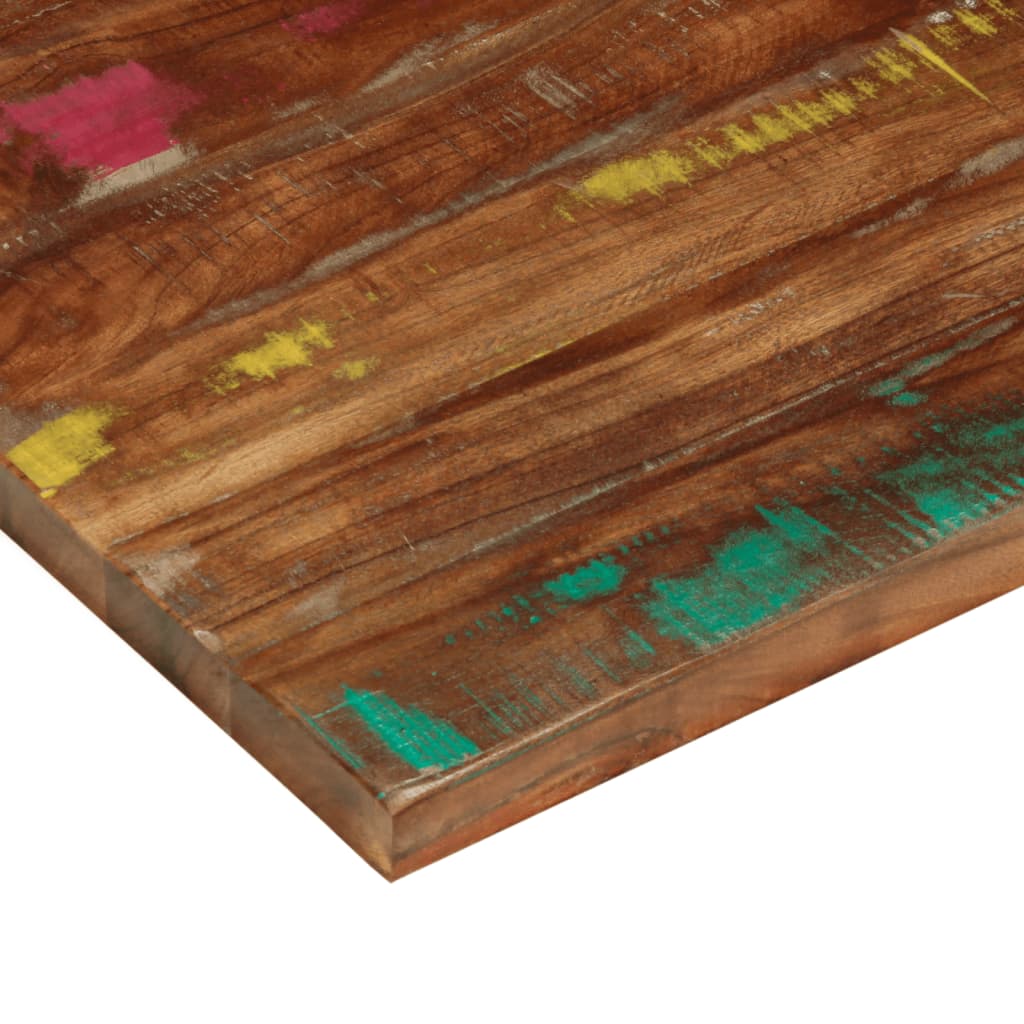 Bordplate 80x70x1,5 cm rektangulær gjenvunnet heltre vidaXL