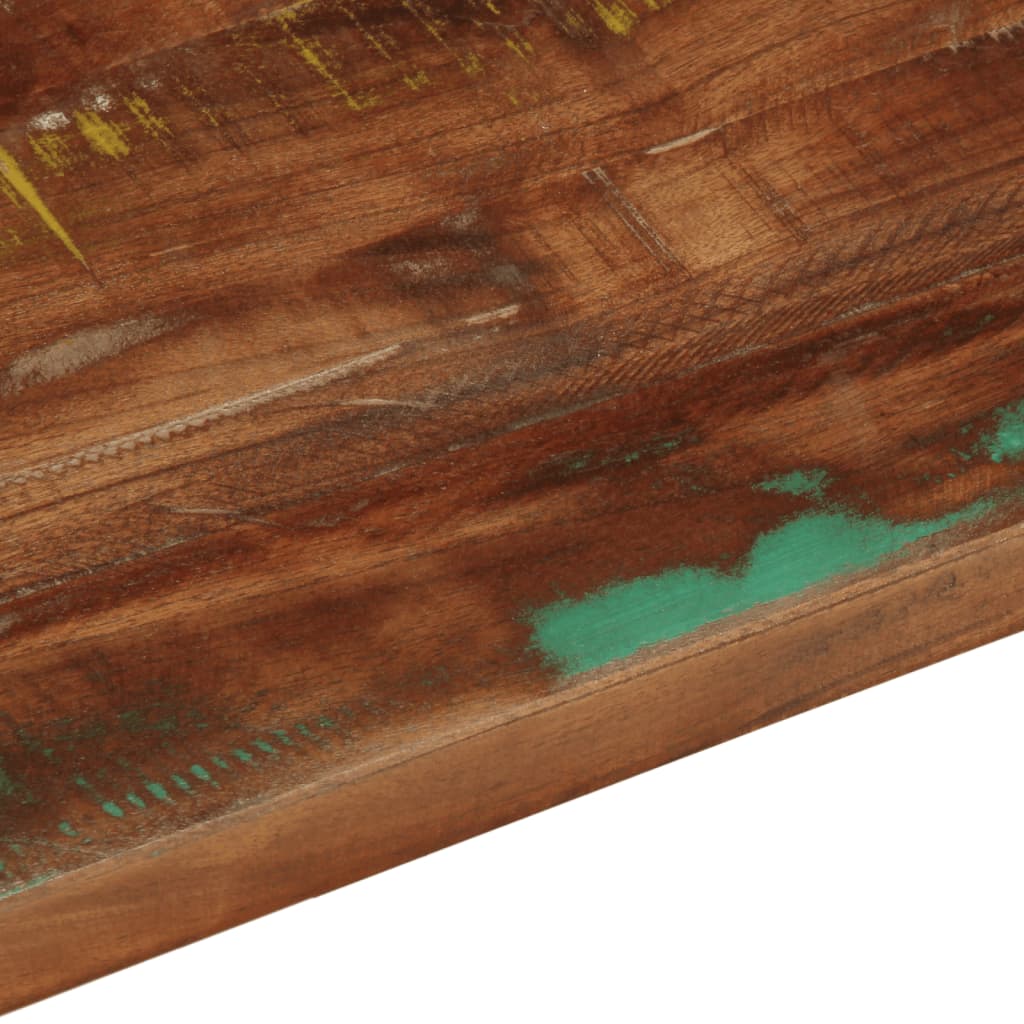 Bordplate 90x70x1,5 cm rektangulær gjenvunnet heltre