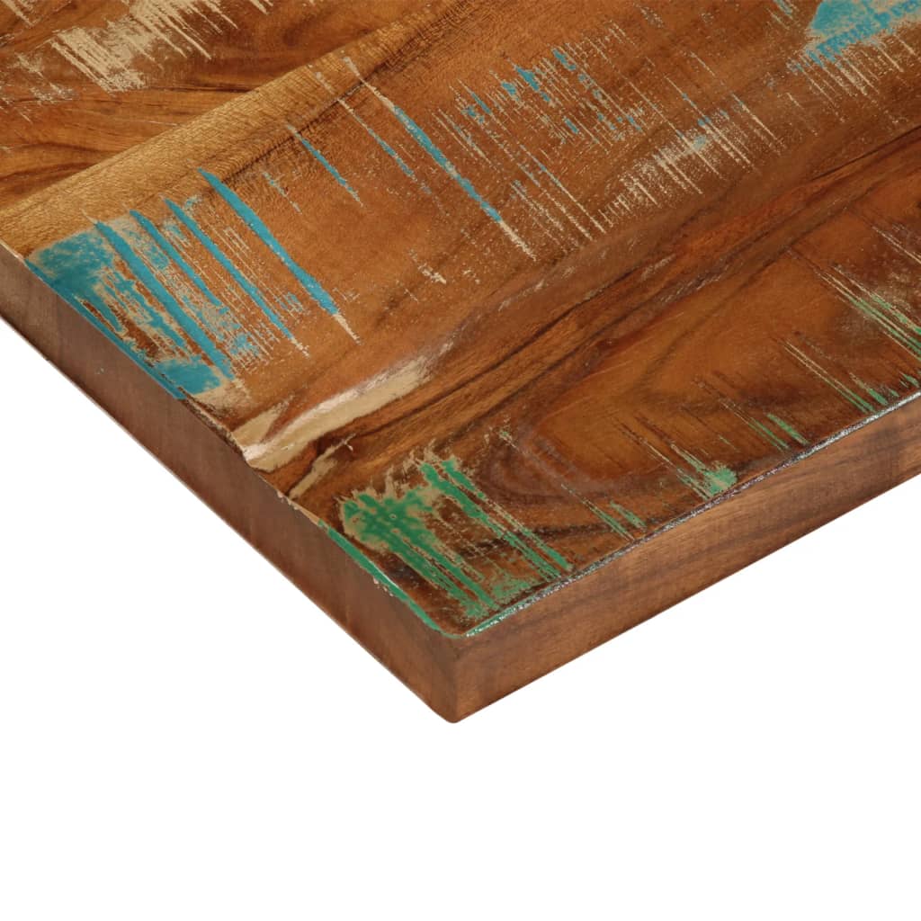 Bordplate 60x20x3,8 cm rektangulær gjenvunnet heltre vidaXL