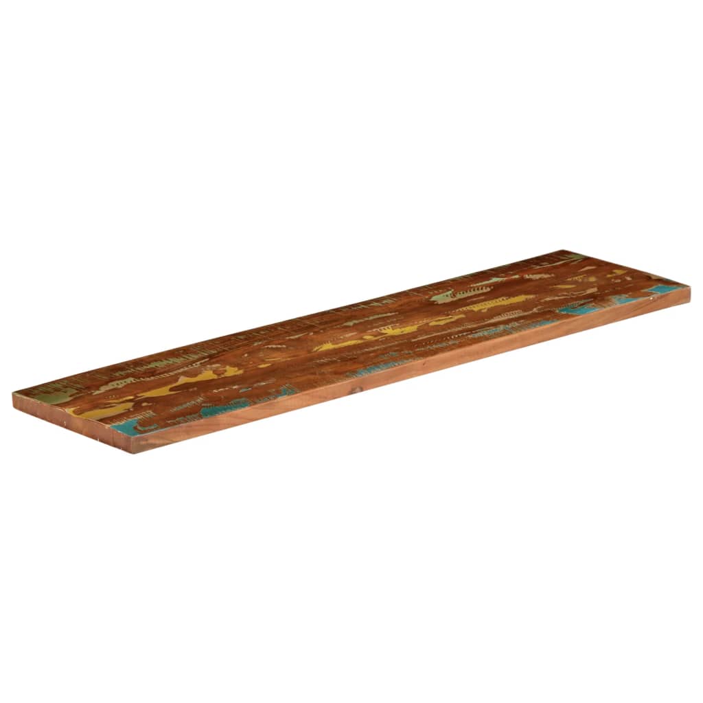 Bordplate 120x20x3,8 cm rektangulær gjenvunnet heltre vidaXL