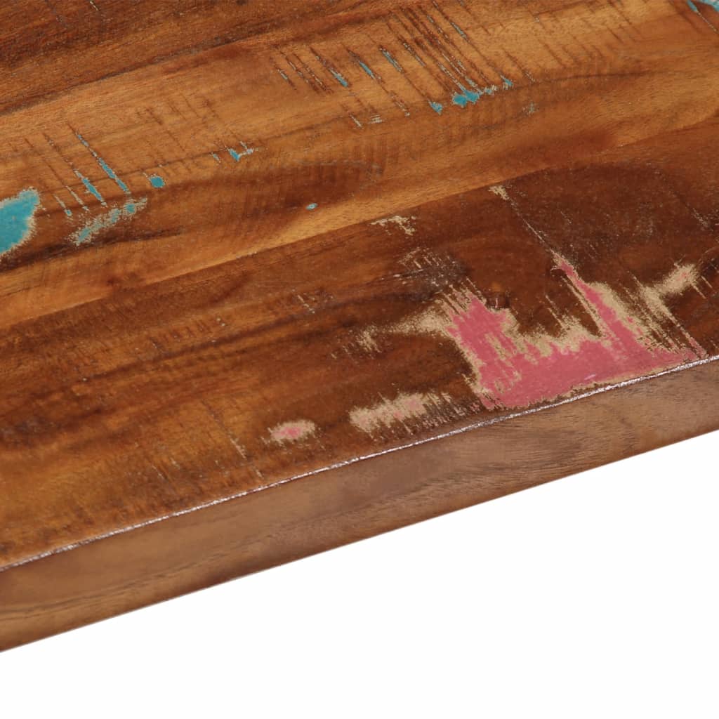 Bordplate 70x30x3,8 cm rektangulær gjenvunnet heltre vidaXL