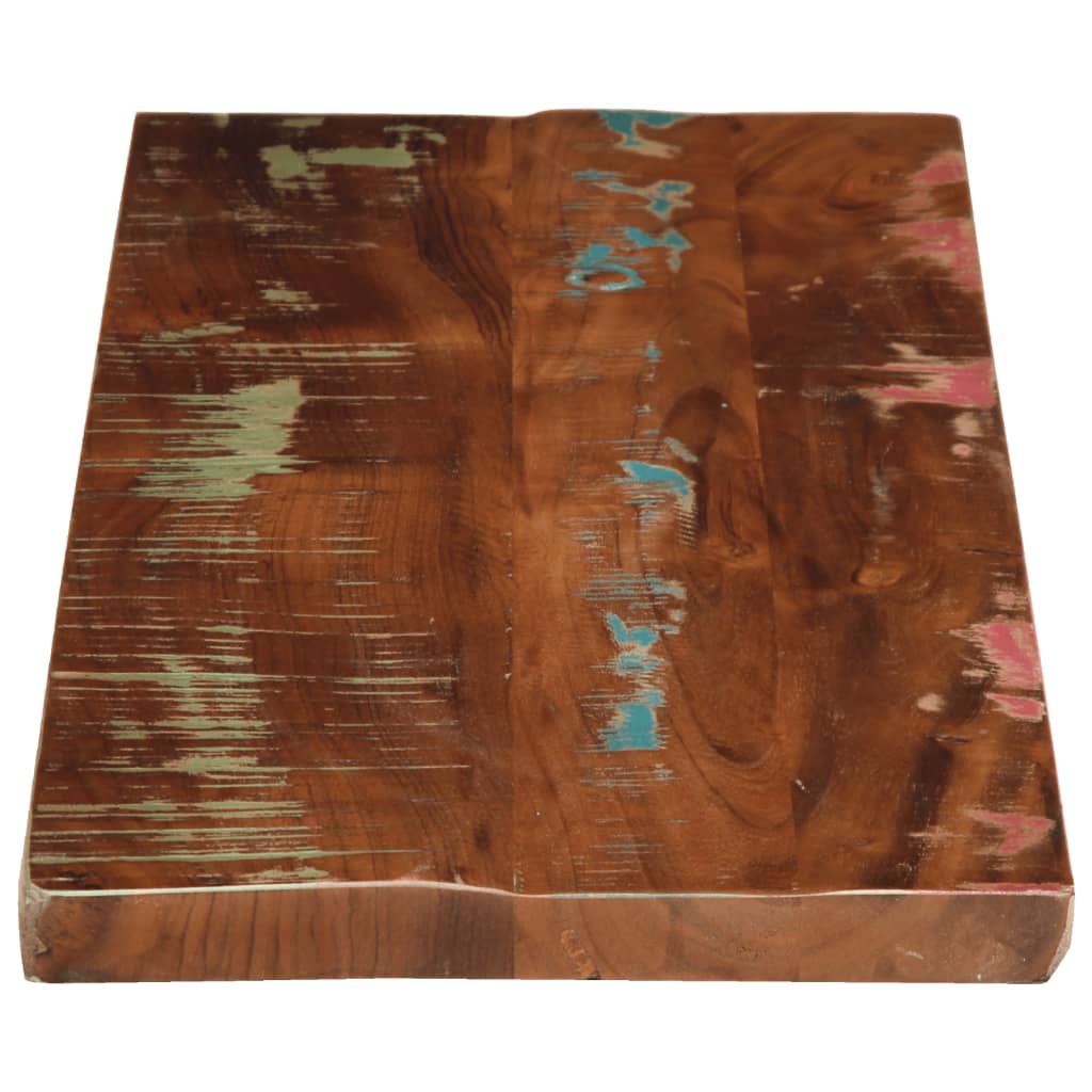 Bordplate 70x30x3,8 cm rektangulær gjenvunnet heltre vidaXL