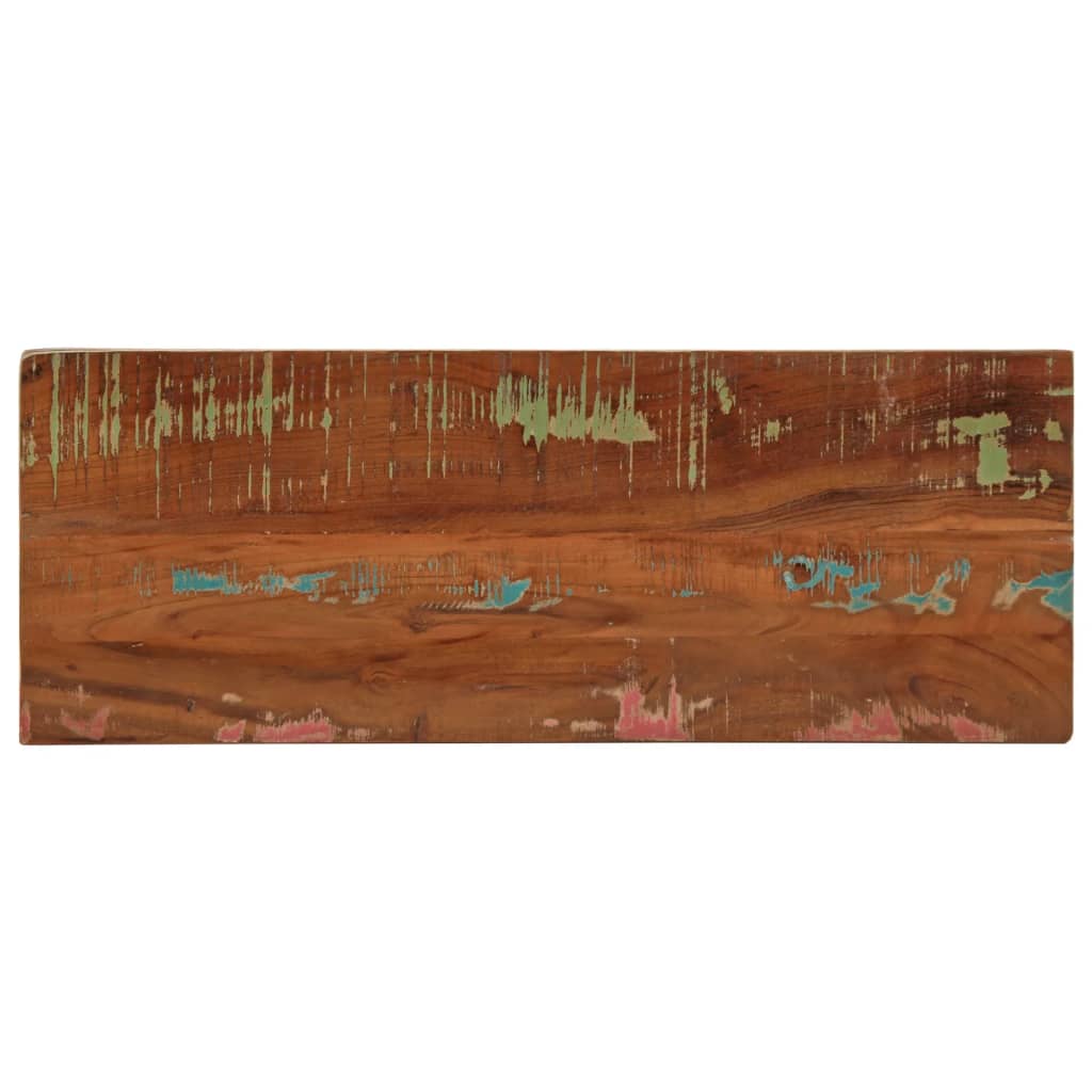 Bordplate 90x40x3,8 cm rektangulær gjenvunnet heltre vidaXL