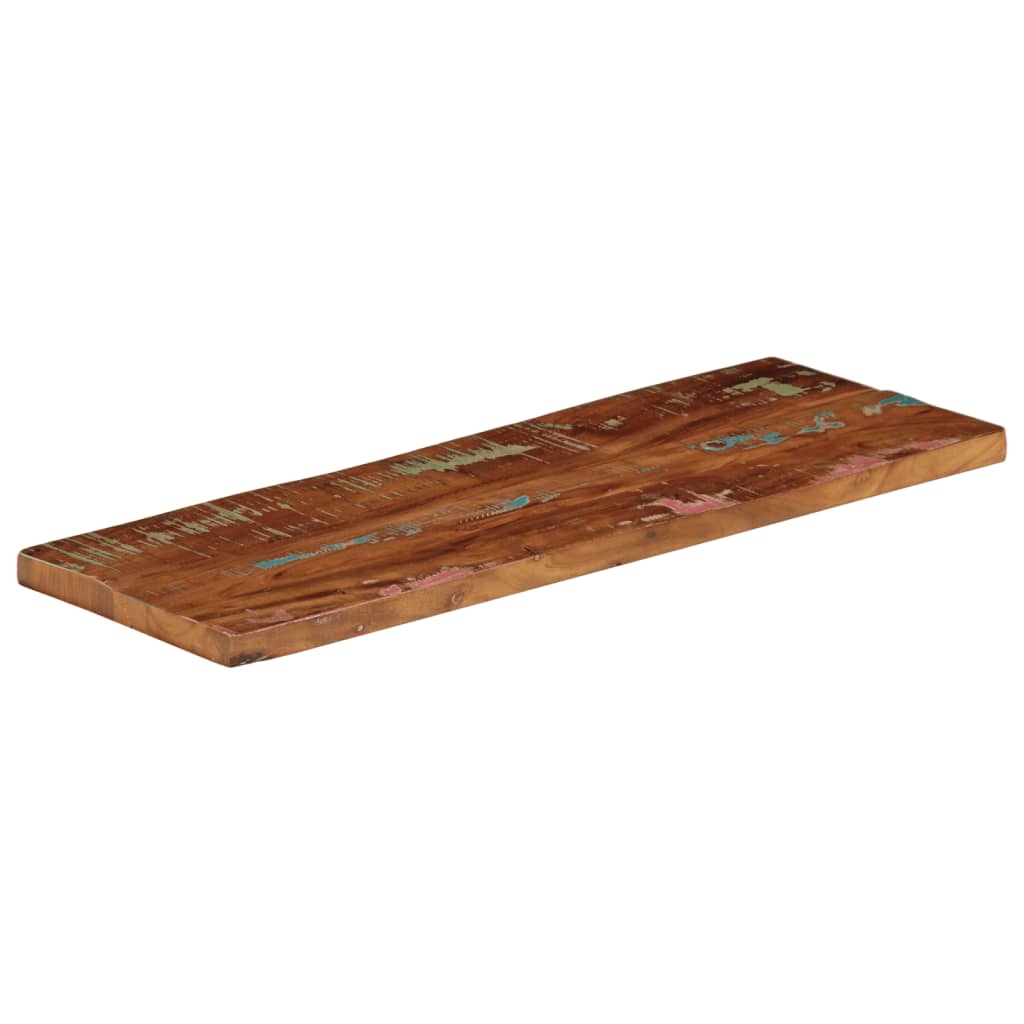 Bordplate 90x40x3,8 cm rektangulær gjenvunnet heltre vidaXL
